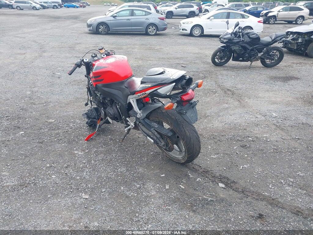 JH2PC40089K203353 2009 HONDA CBR600 photo no. 3
