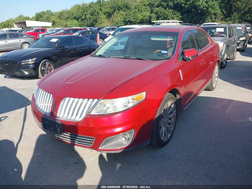 1LNHL9FT4CG803126 2012 LINCOLN MKS photo no. 2