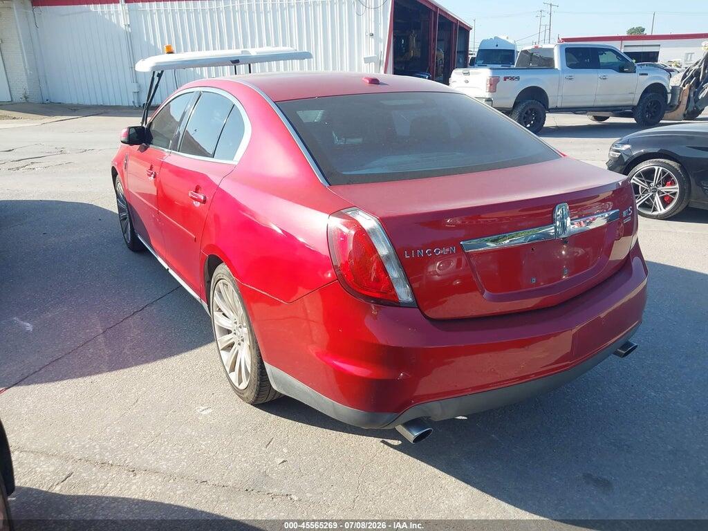 1LNHL9FT4CG803126 2012 LINCOLN MKS photo no. 3
