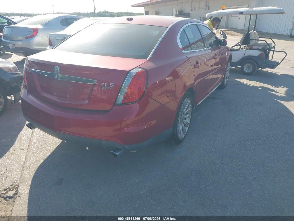 1LNHL9FT4CG803126 2012 LINCOLN MKS photo no. 4