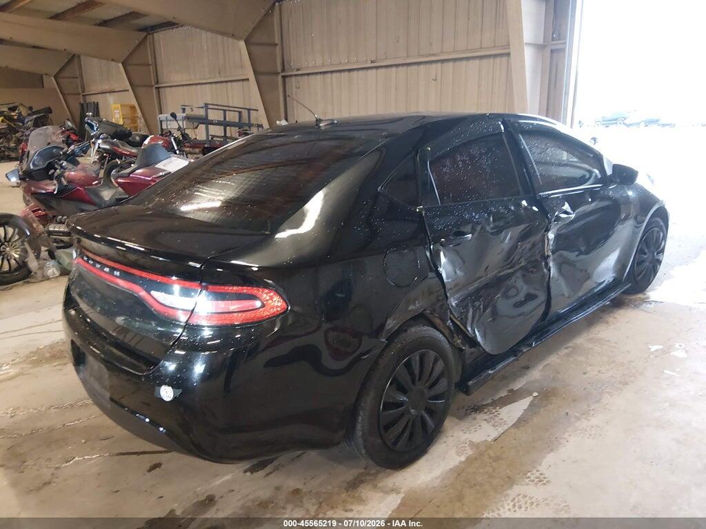 1C3CDFAA7FD299729 2015 DODGE DART photo no. 4