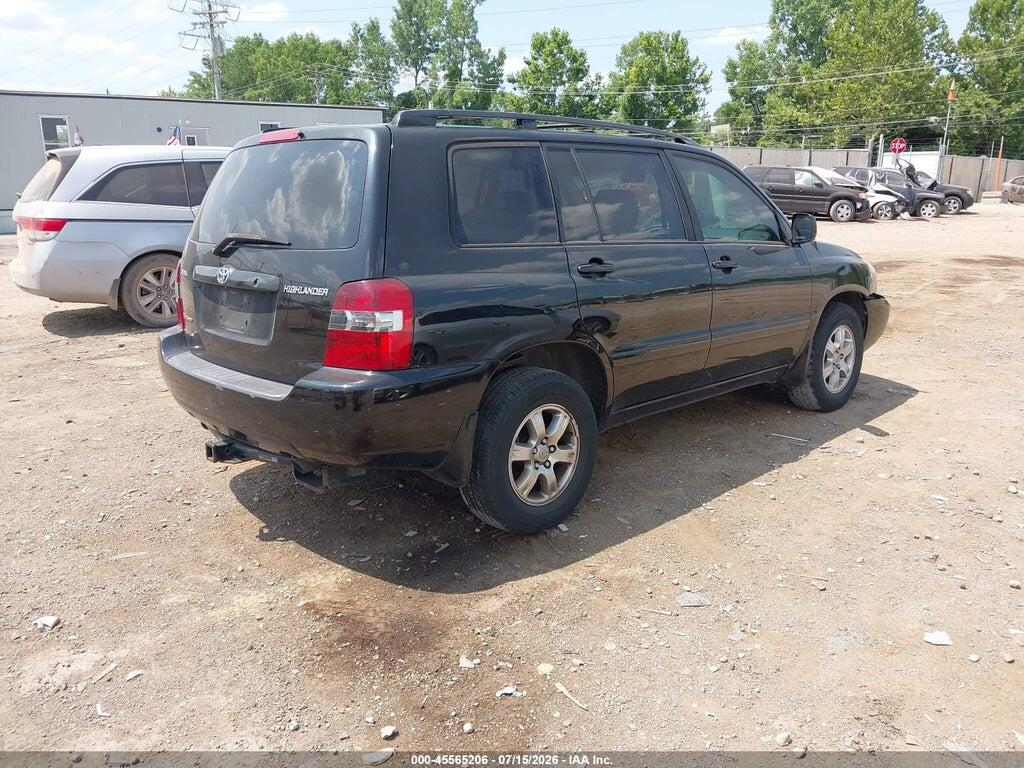 JTEEP21A160149929 2006 TOYOTA HIGHLANDER photo no. 4