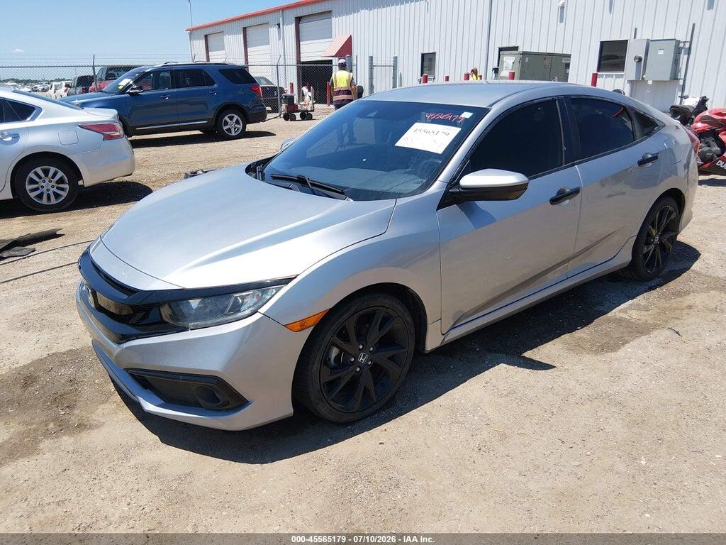 19XFC2F82ME002324 2021 HONDA CIVIC photo no. 2