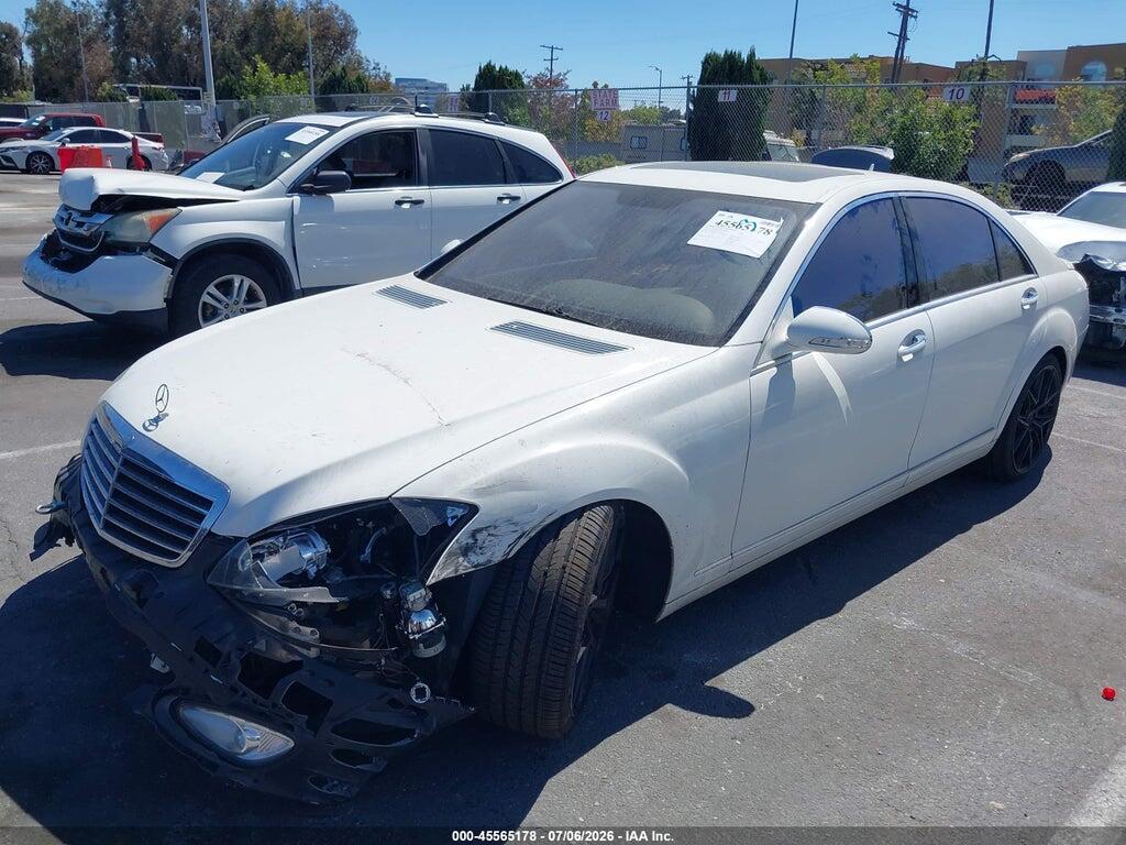 WDDNG71X27A067165 2007 MERCEDES-BENZ S 550 photo no. 2