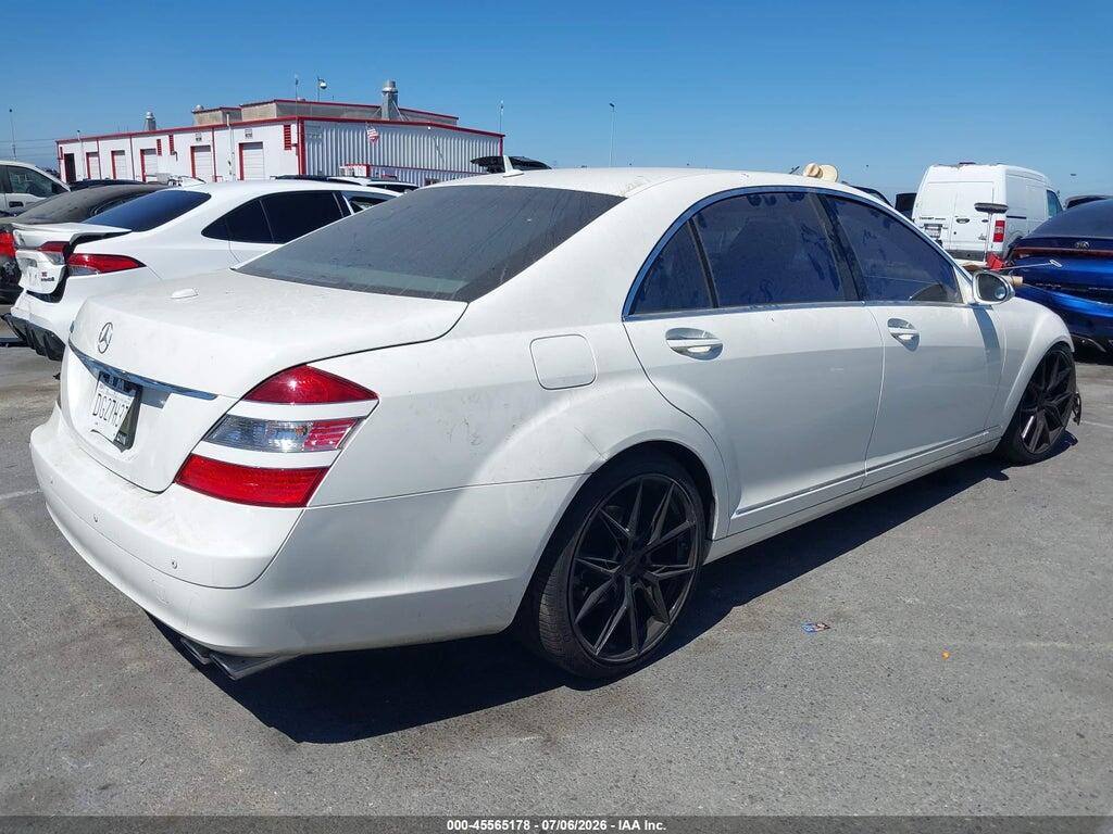 WDDNG71X27A067165 2007 MERCEDES-BENZ S 550 photo no. 4