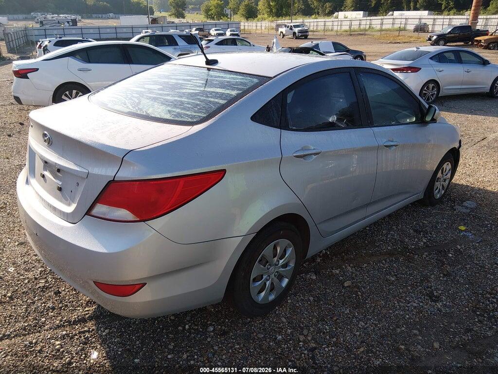 KMHCT4AE3HU306132 2017 HYUNDAI ACCENT photo no. 4