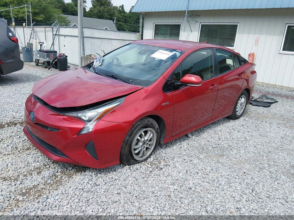 JTDKBRFU8J3601979 2018 TOYOTA PRIUS photo no. 2