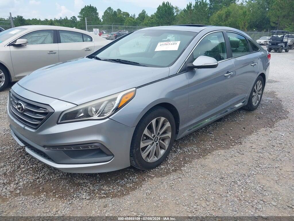 5NPE34AFXHH480750 2017 HYUNDAI SONATA photo no. 2