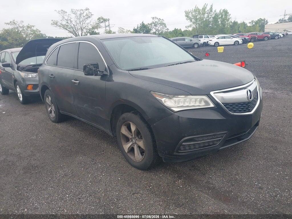 5FRYD4H25FB026848 2015 ACURA MDX photo no. 1