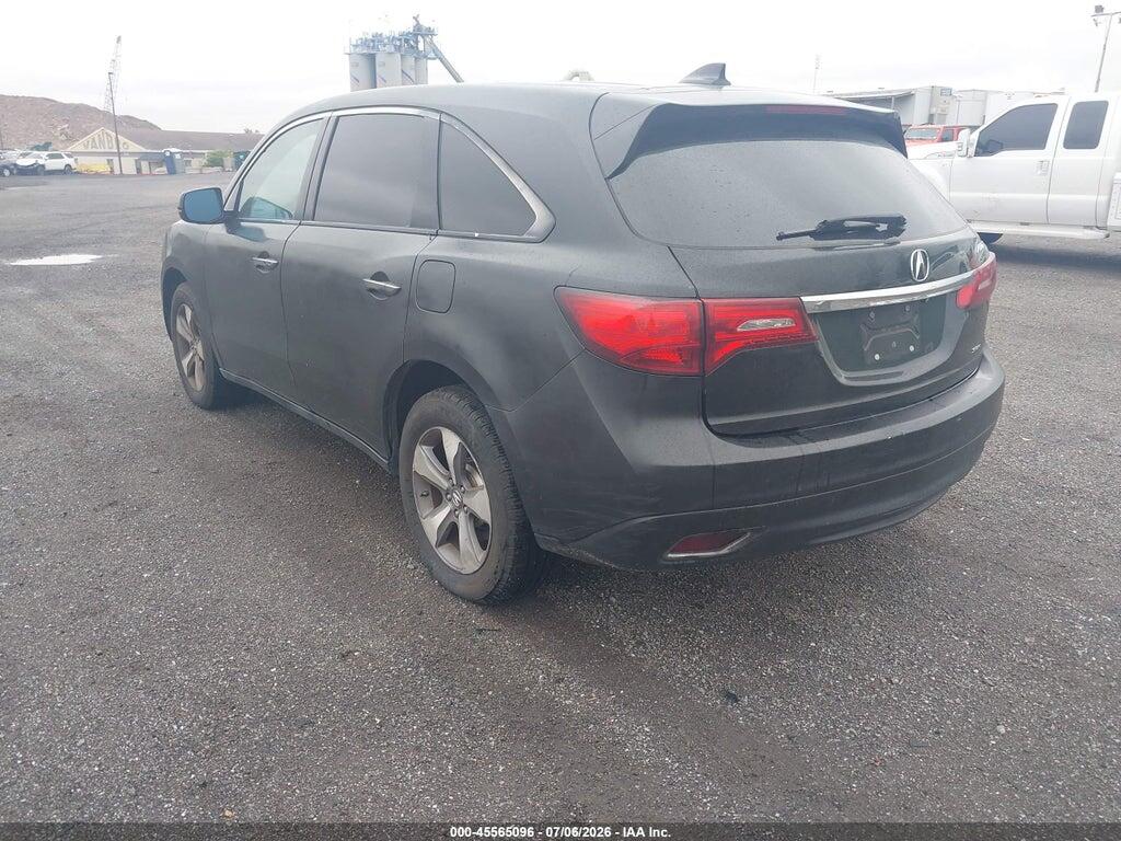 5FRYD4H25FB026848 2015 ACURA MDX photo no. 3