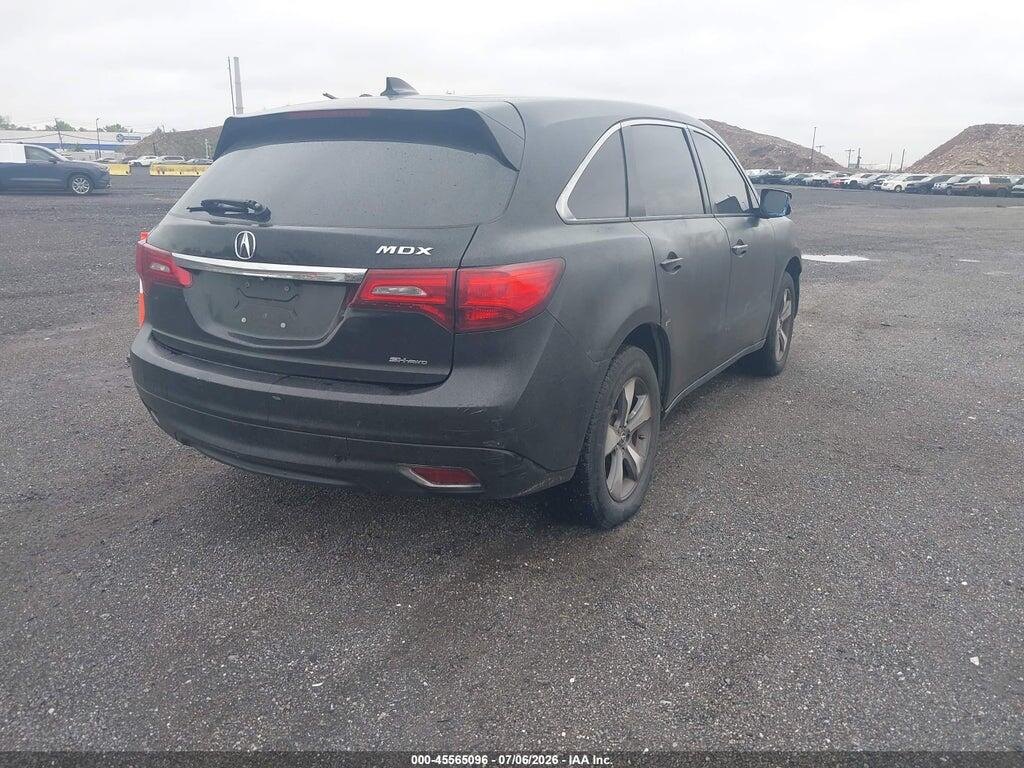 5FRYD4H25FB026848 2015 ACURA MDX photo no. 4