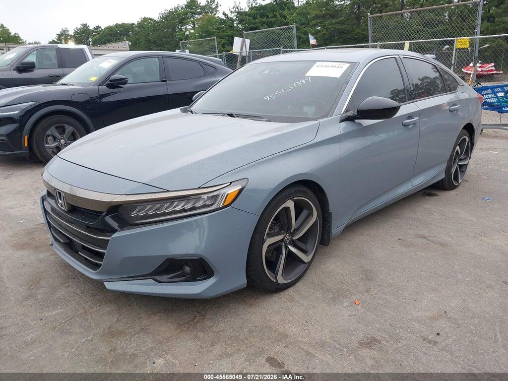 1HGCV2F35NA001420 2022 HONDA ACCORD photo no. 2