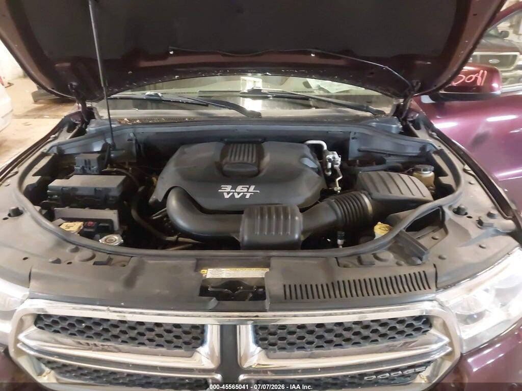 1C4RDJAG8CC144640 2012 DODGE DURANGO photo no. 10