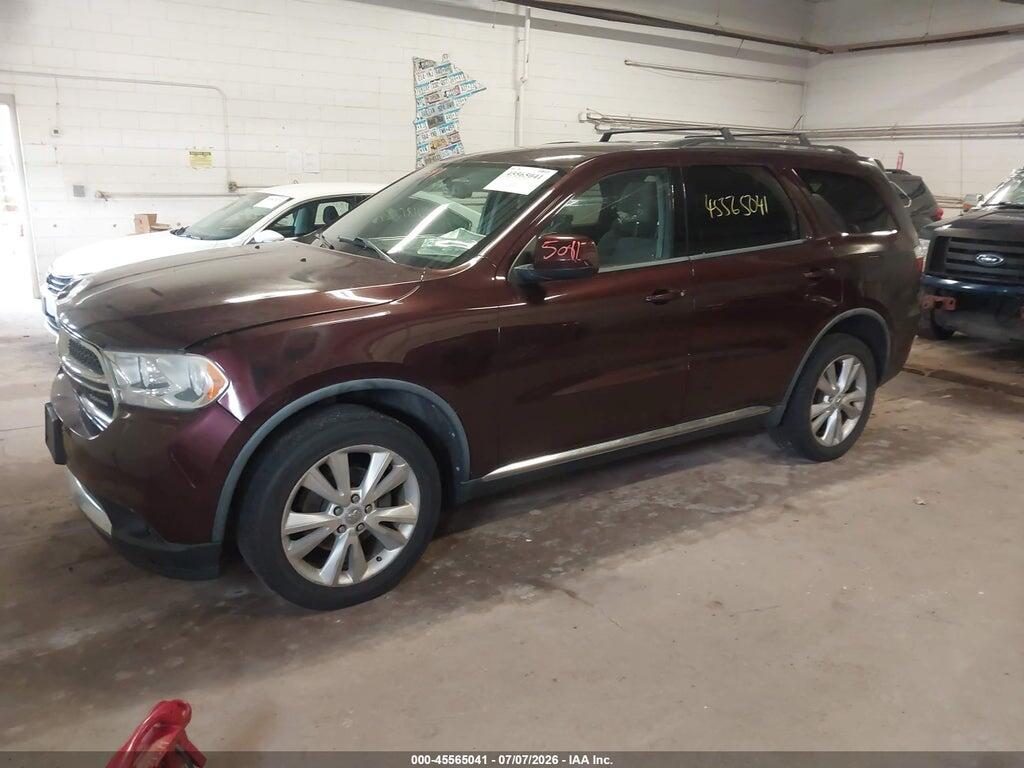 1C4RDJAG8CC144640 2012 DODGE DURANGO photo no. 2