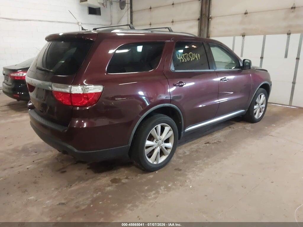 1C4RDJAG8CC144640 2012 DODGE DURANGO photo no. 4