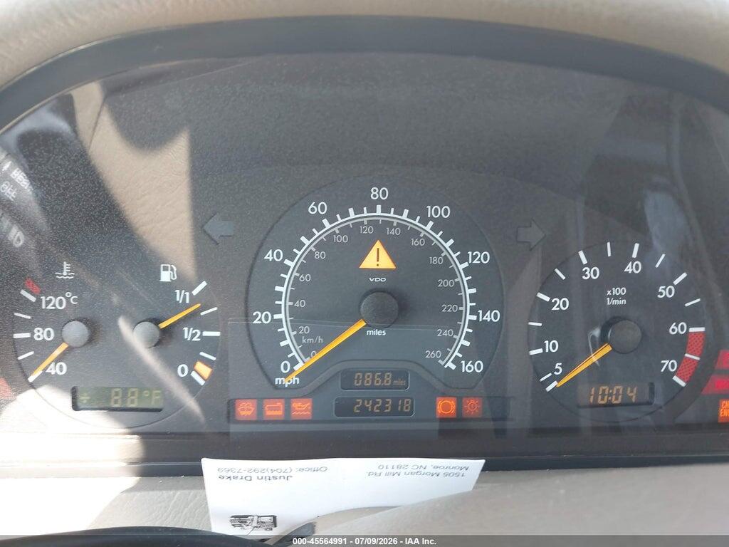 WDBHA29G8XA760188 1999 MERCEDES-BENZ C 280 photo no. 7