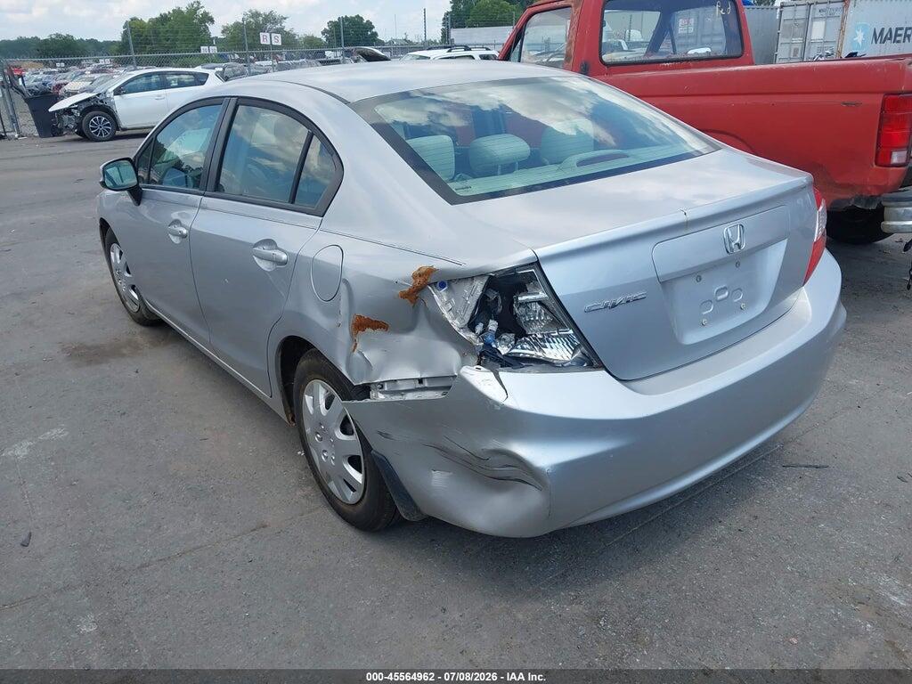 19XFB2F51CE065275 2012 HONDA CIVIC photo no. 3