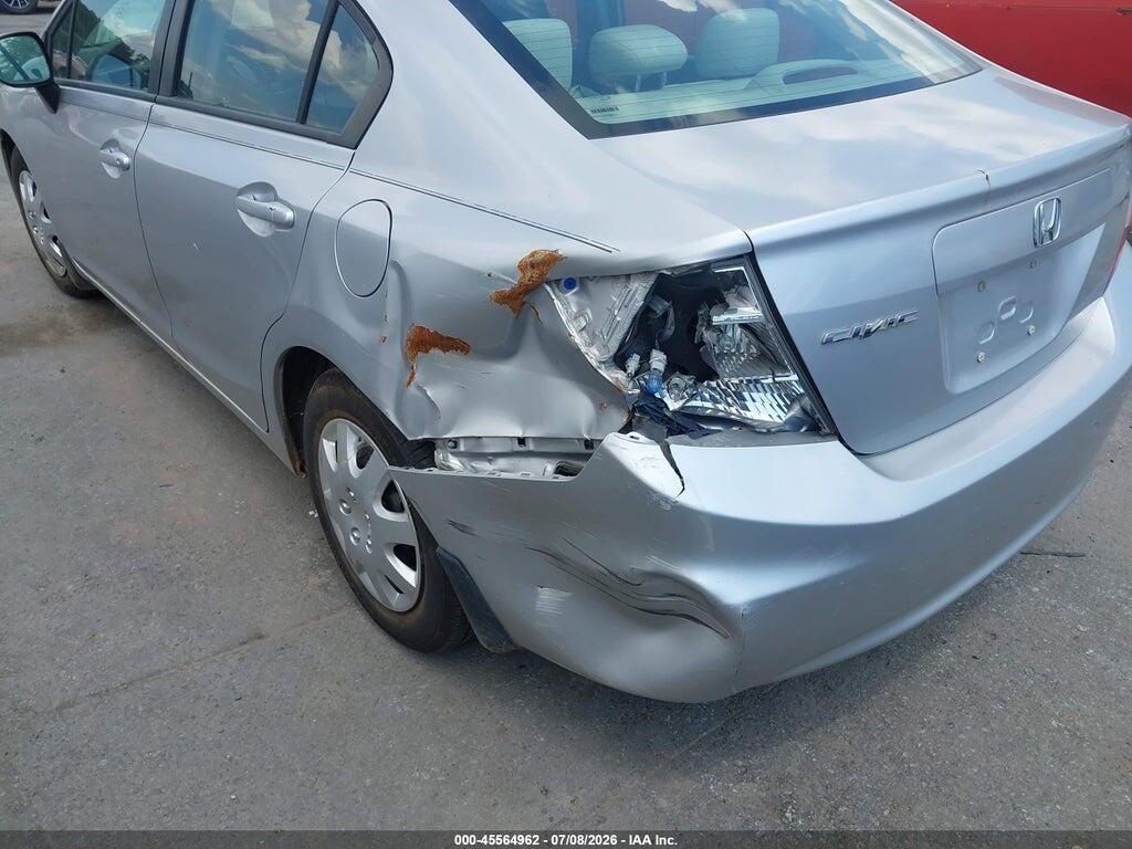 19XFB2F51CE065275 2012 HONDA CIVIC photo no. 6