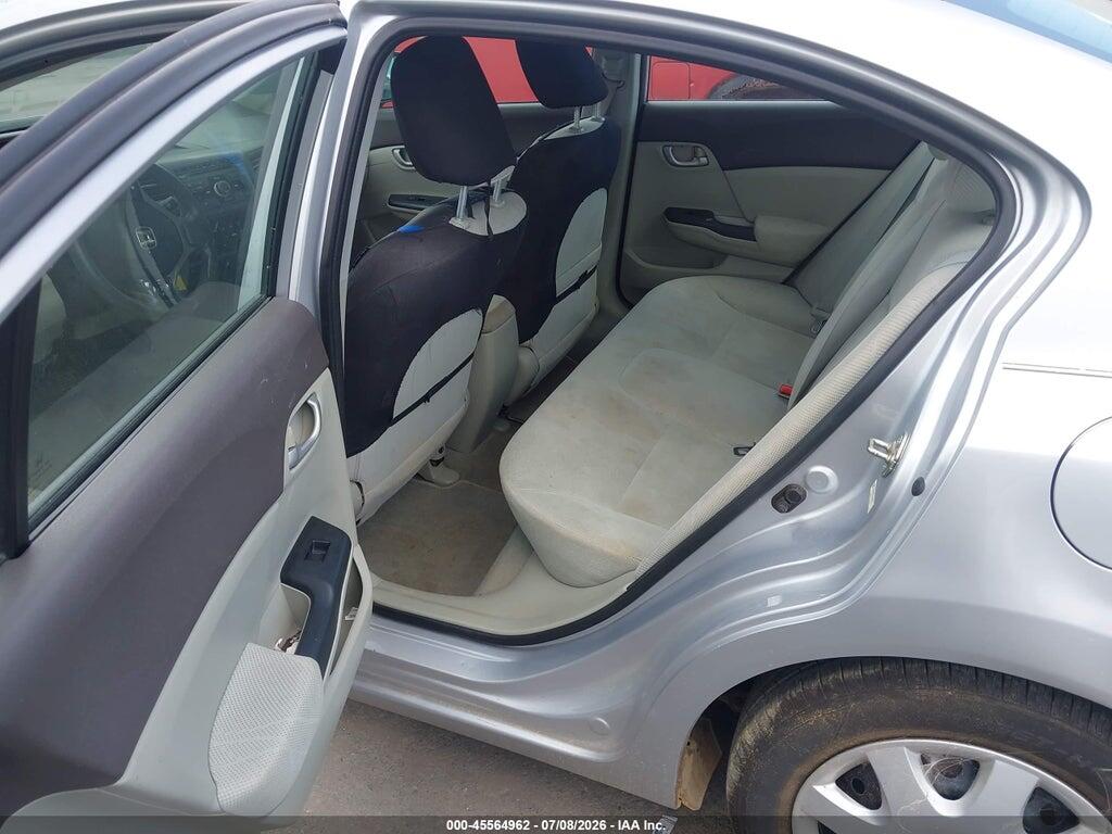 19XFB2F51CE065275 2012 HONDA CIVIC photo no. 8
