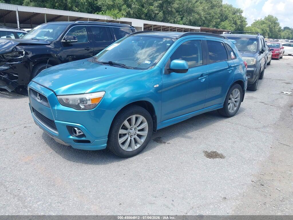 JA4AR4AU3BZ005155 2011 MITSUBISHI OUTLANDER SPORT photo no. 2
