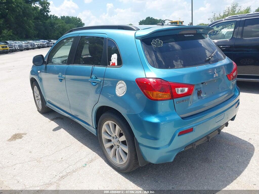 JA4AR4AU3BZ005155 2011 MITSUBISHI OUTLANDER SPORT photo no. 3