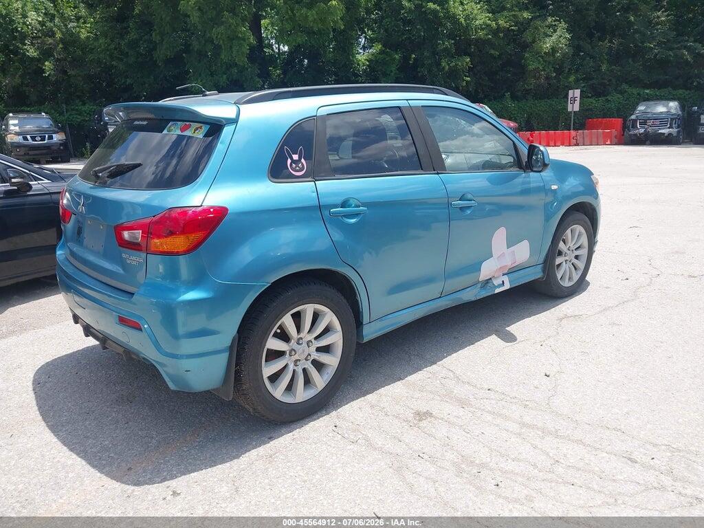 JA4AR4AU3BZ005155 2011 MITSUBISHI OUTLANDER SPORT photo no. 4