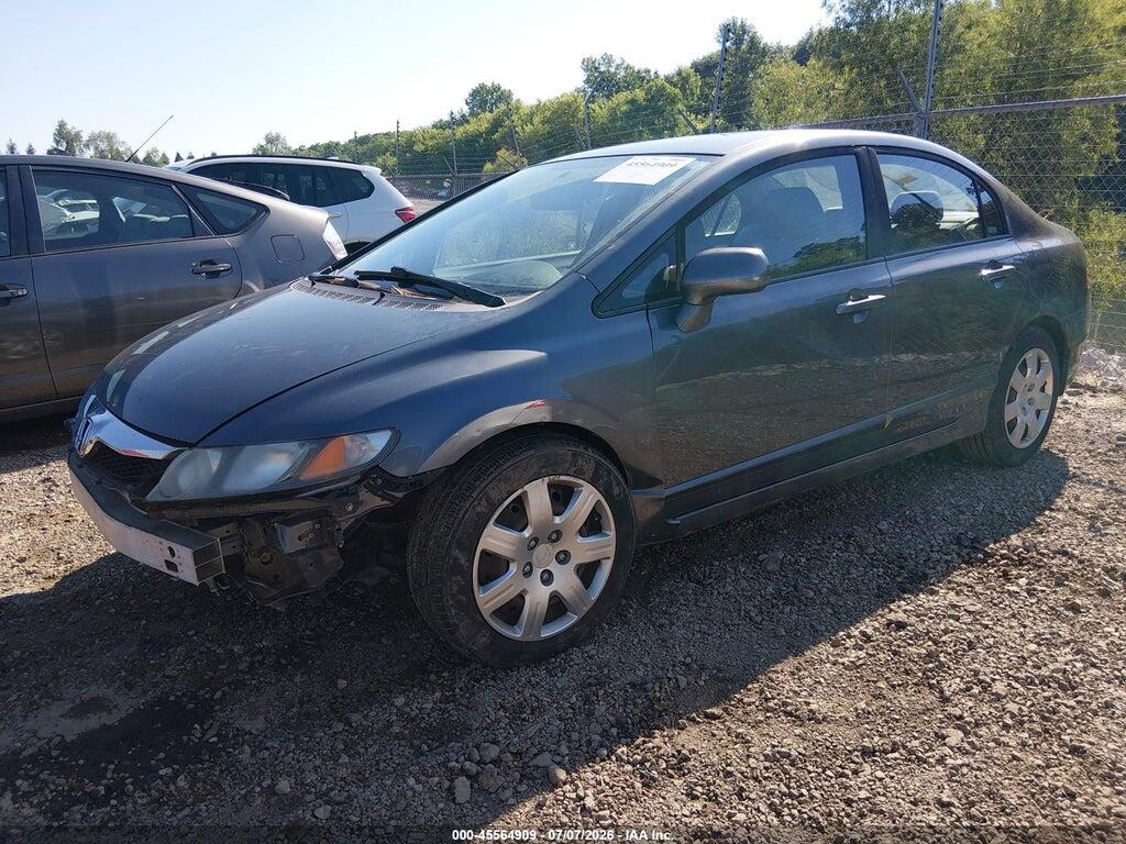 19XFA16519E029561 2009 HONDA CIVIC photo no. 2