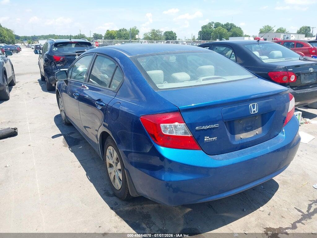 2HGFB2F55CH502281 2012 HONDA CIVIC photo no. 3