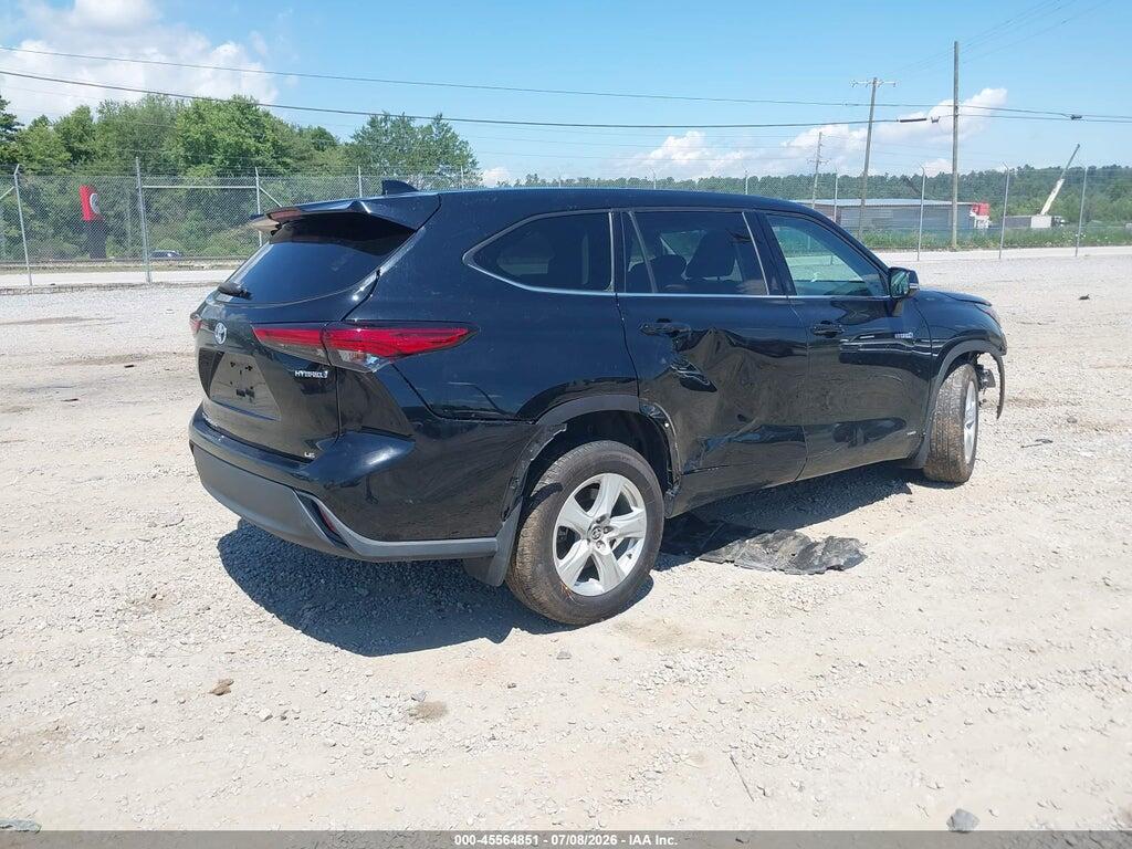 5TDBBRCH8MS515131 2021 TOYOTA HIGHLANDER photo no. 4