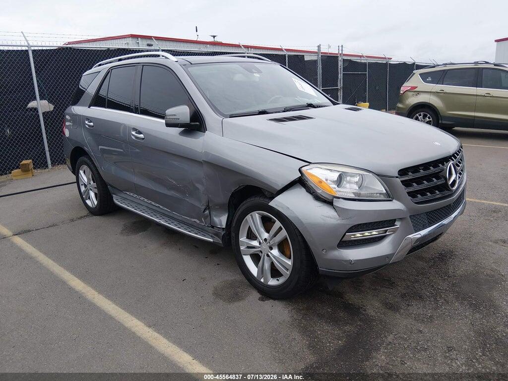 4JGDA5JB0EA390168 2014 MERCEDES-BENZ ML 350 photo no. 1