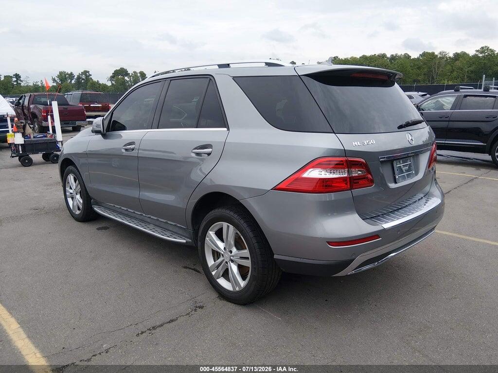 4JGDA5JB0EA390168 2014 MERCEDES-BENZ ML 350 photo no. 3