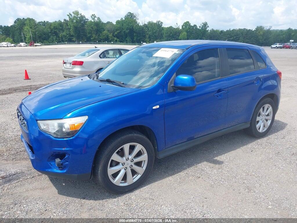 4A4AP3AUXFE017587 2015 MITSUBISHI OUTLANDER SPORT photo no. 2