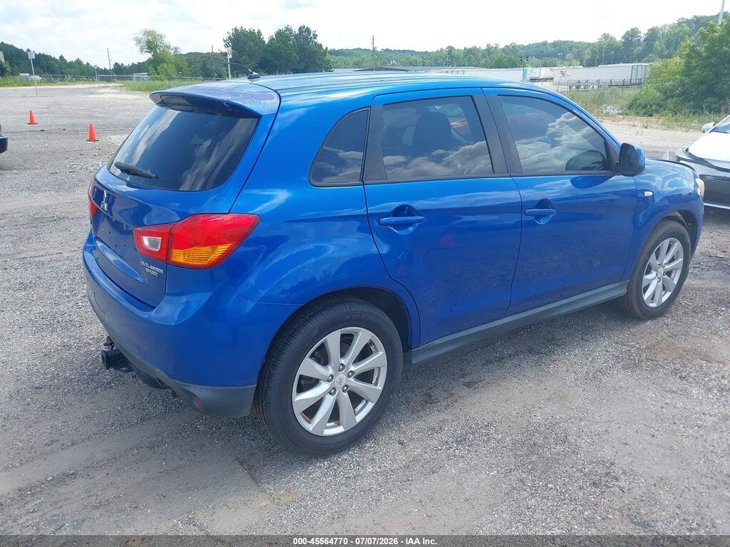 4A4AP3AUXFE017587 2015 MITSUBISHI OUTLANDER SPORT photo no. 4