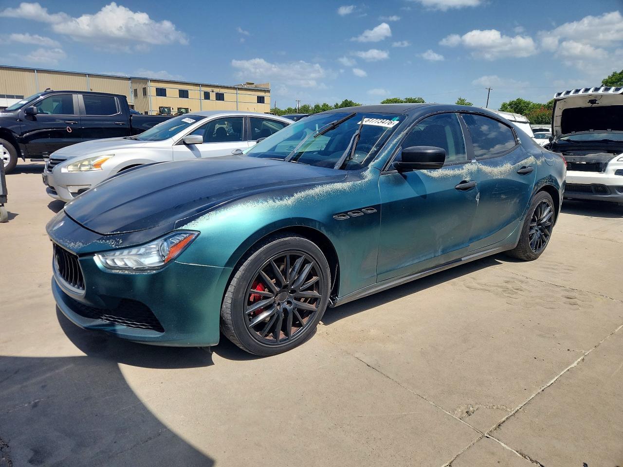 2016 MASERATI GHIBLI ZAM57XSAXG1172116