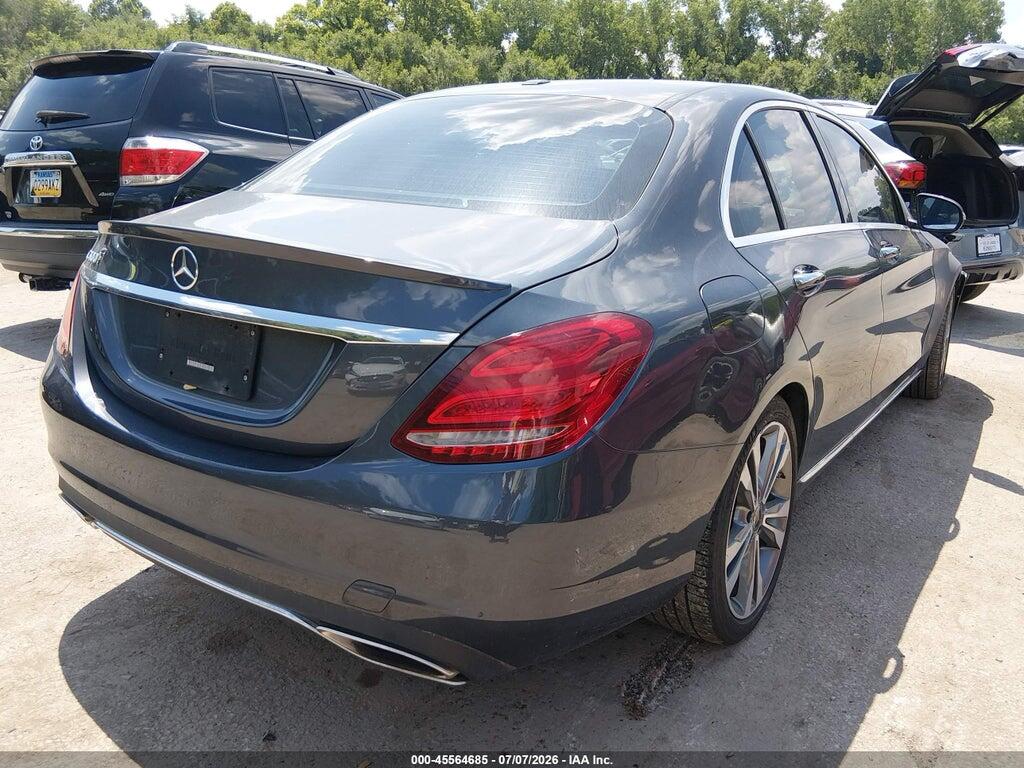 55SWF4JB3GU154437 2016 MERCEDES-BENZ C 300 photo no. 4