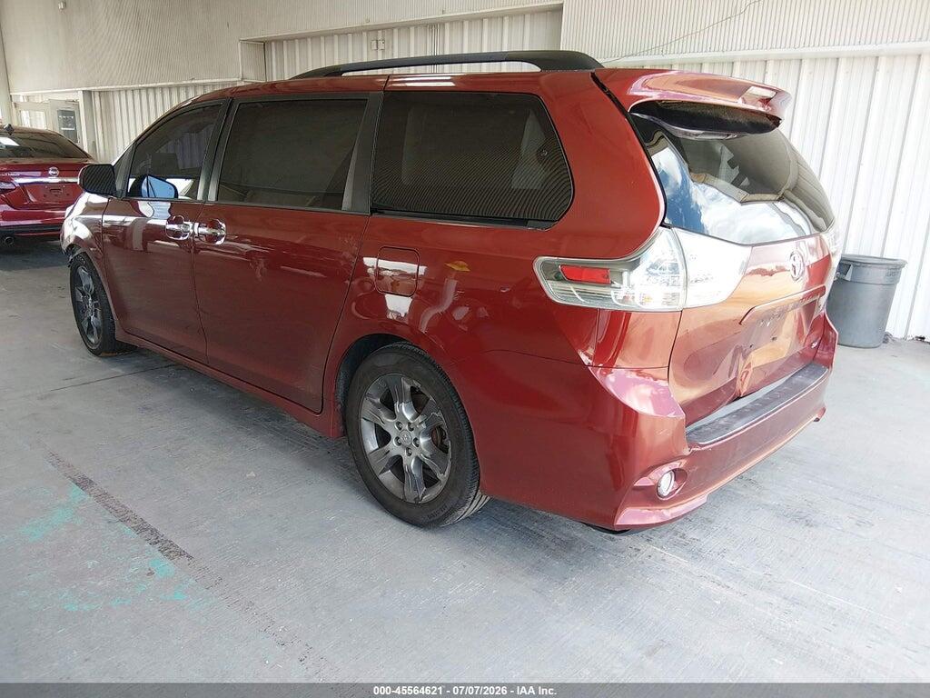 5TDXK3DC6ES481889 2014 TOYOTA SIENNA photo no. 3