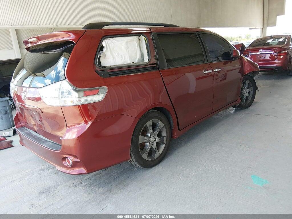 5TDXK3DC6ES481889 2014 TOYOTA SIENNA photo no. 4