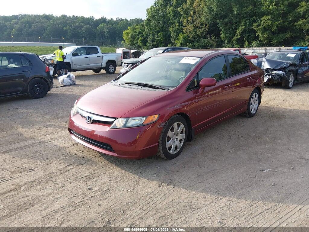 1HGFA16577L087812 2007 HONDA CIVIC photo no. 2