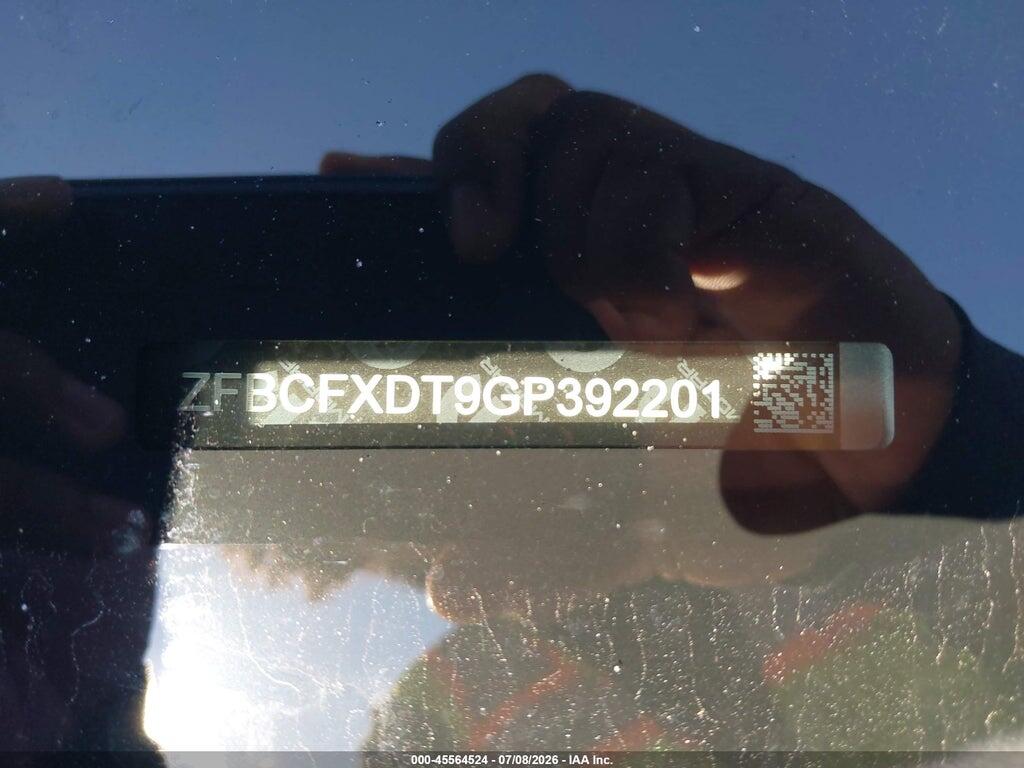 ZFBCFXDT9GP392201 2016 FIAT 500X photo no. 9