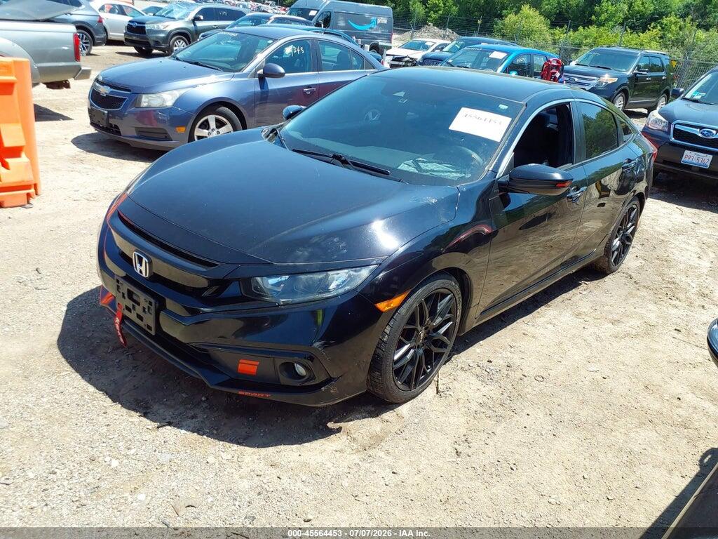 2HGFC2F84KH543698 2019 HONDA CIVIC photo no. 2