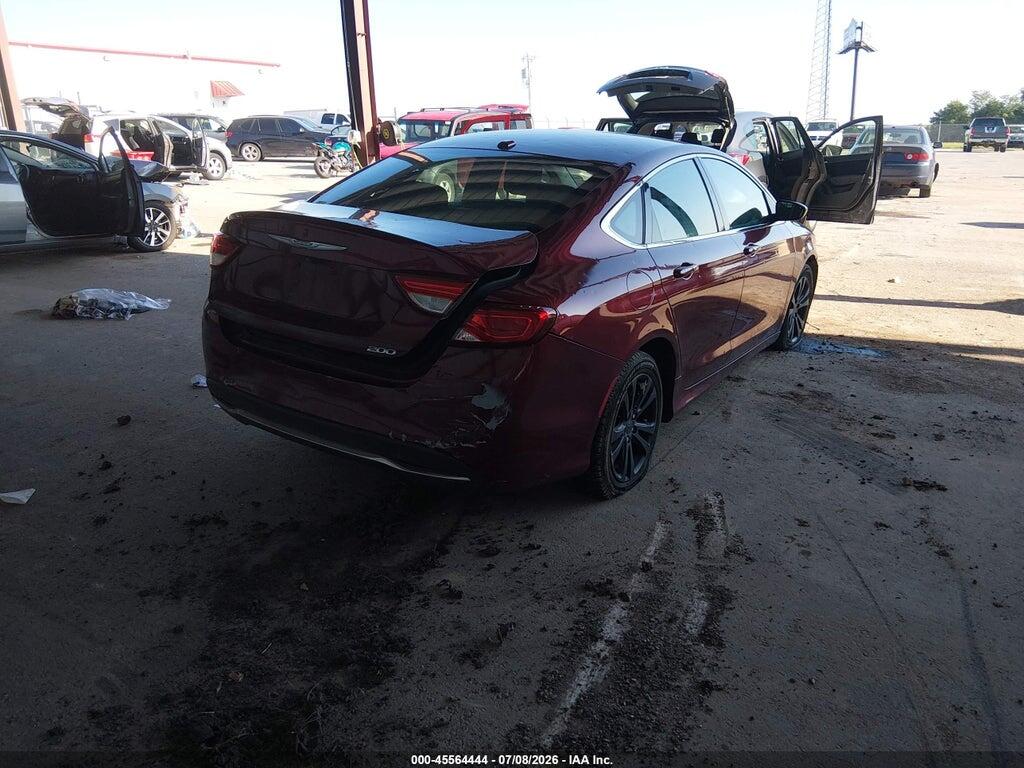 1C3CCCAB3FN721466 2015 CHRYSLER 200 photo no. 4