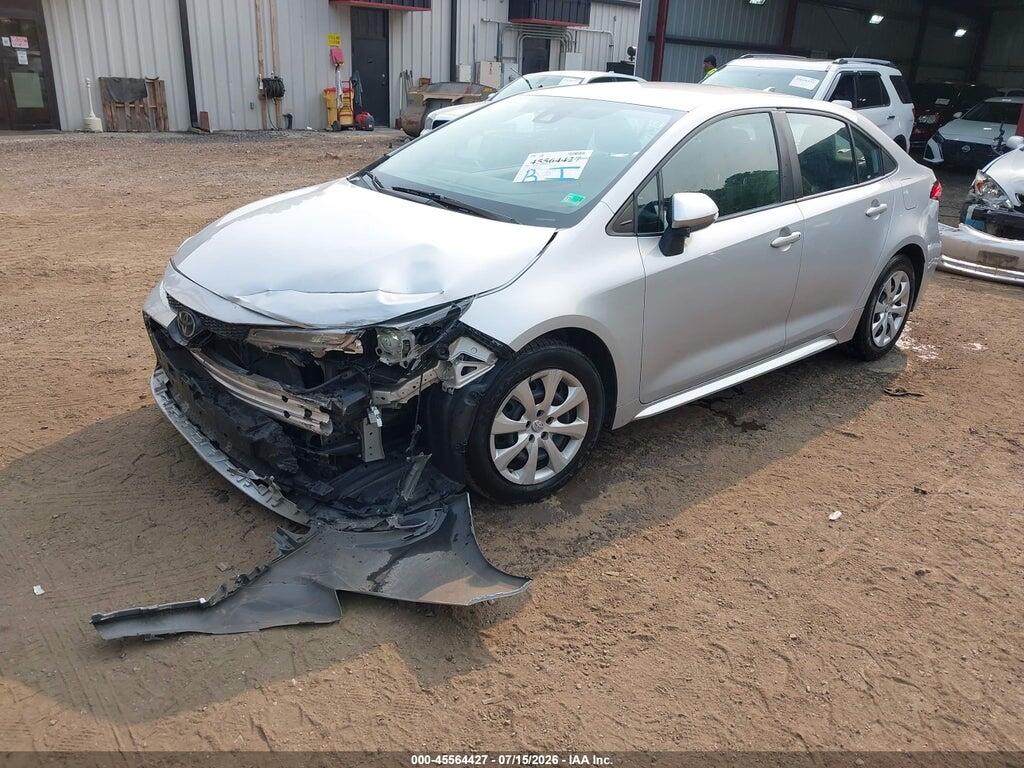 5YFEPMAE9MP264381 2021 TOYOTA COROLLA photo no. 2