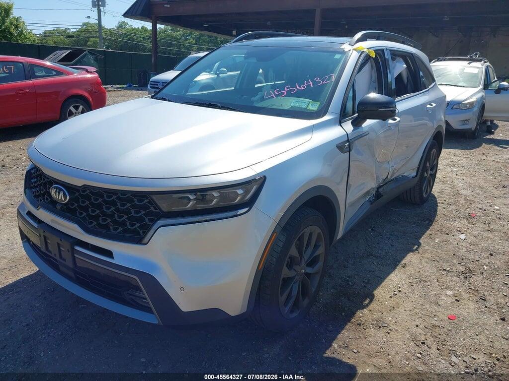 5XYRKDLF5MG014470 2021 KIA SORENTO photo no. 2