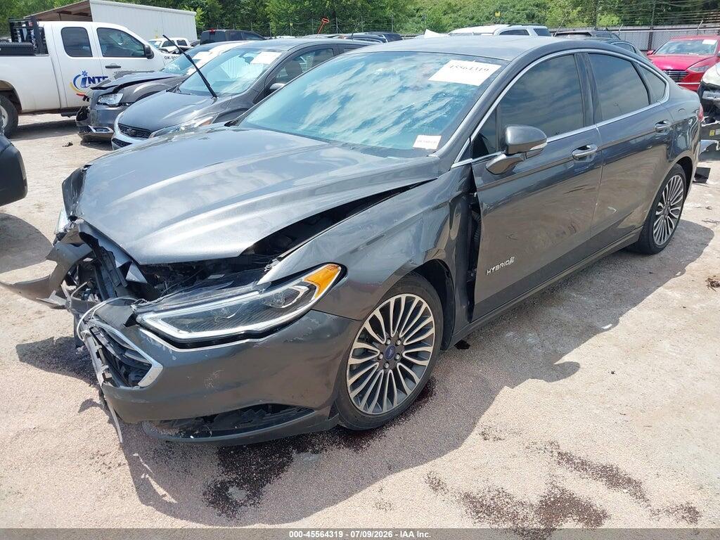 3FA6P0RU0HR301784 2017 FORD FUSION HYBRID photo no. 2