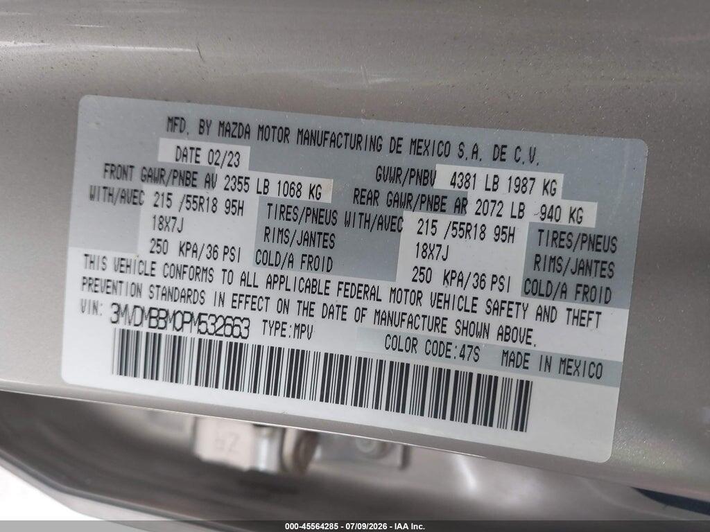 3MVDMBBM0PM532663 2023 MAZDA CX-30 photo no. 9