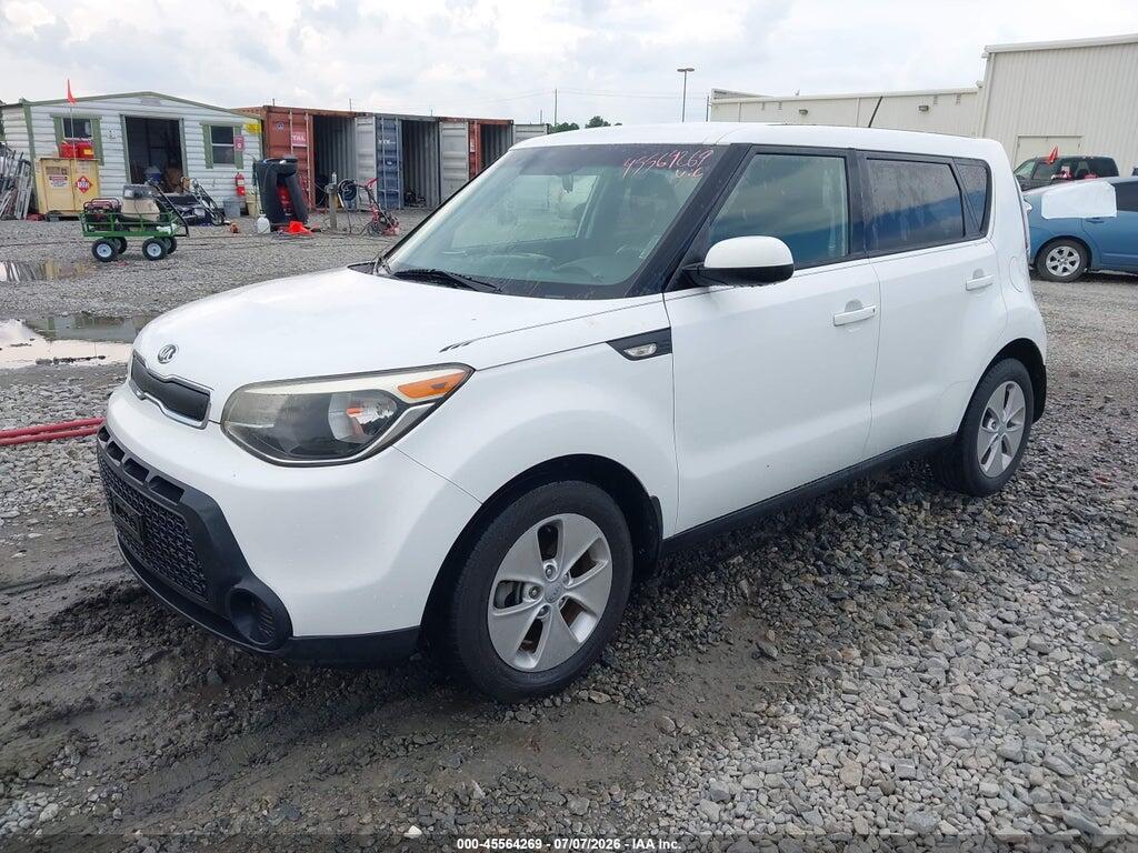 KNDJN2A29E7709378 2014 KIA SOUL photo no. 2