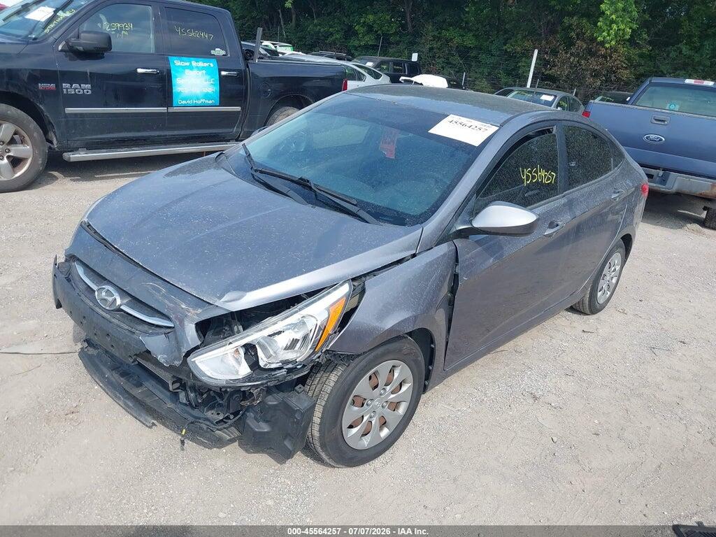 KMHCT4AE6FU885193 2015 HYUNDAI ACCENT photo no. 2