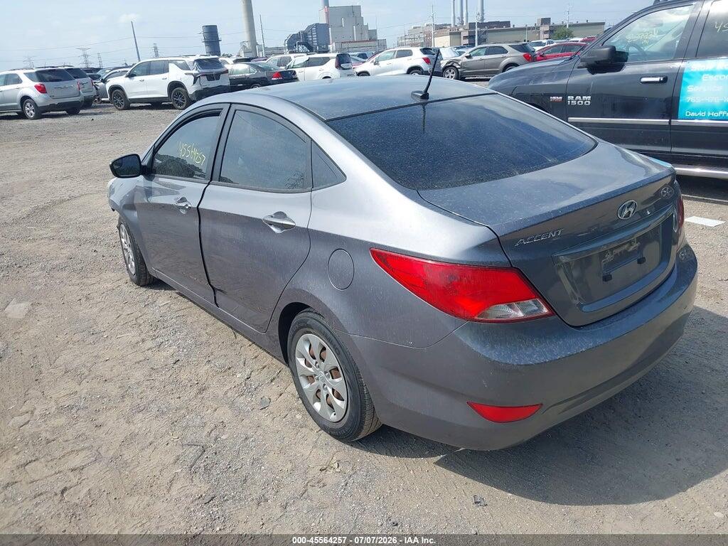 KMHCT4AE6FU885193 2015 HYUNDAI ACCENT photo no. 3