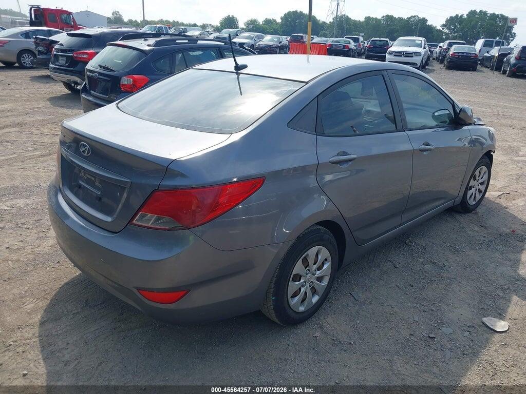 KMHCT4AE6FU885193 2015 HYUNDAI ACCENT photo no. 4