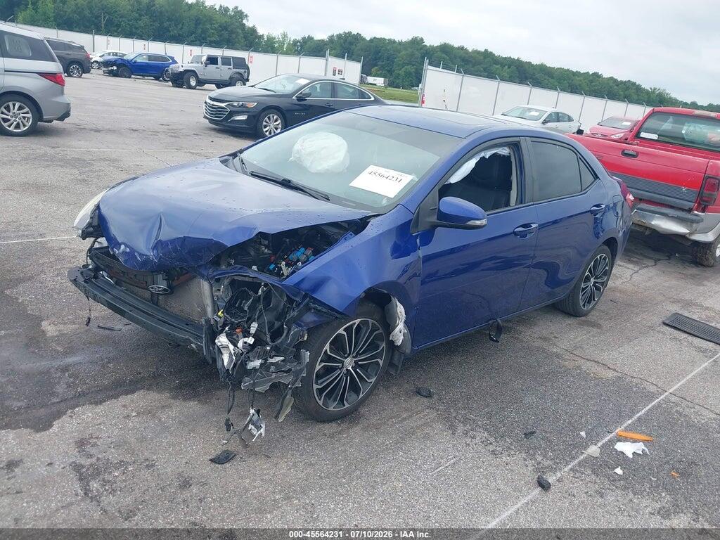 2T1BURHE6GC659783 2016 TOYOTA COROLLA photo no. 2
